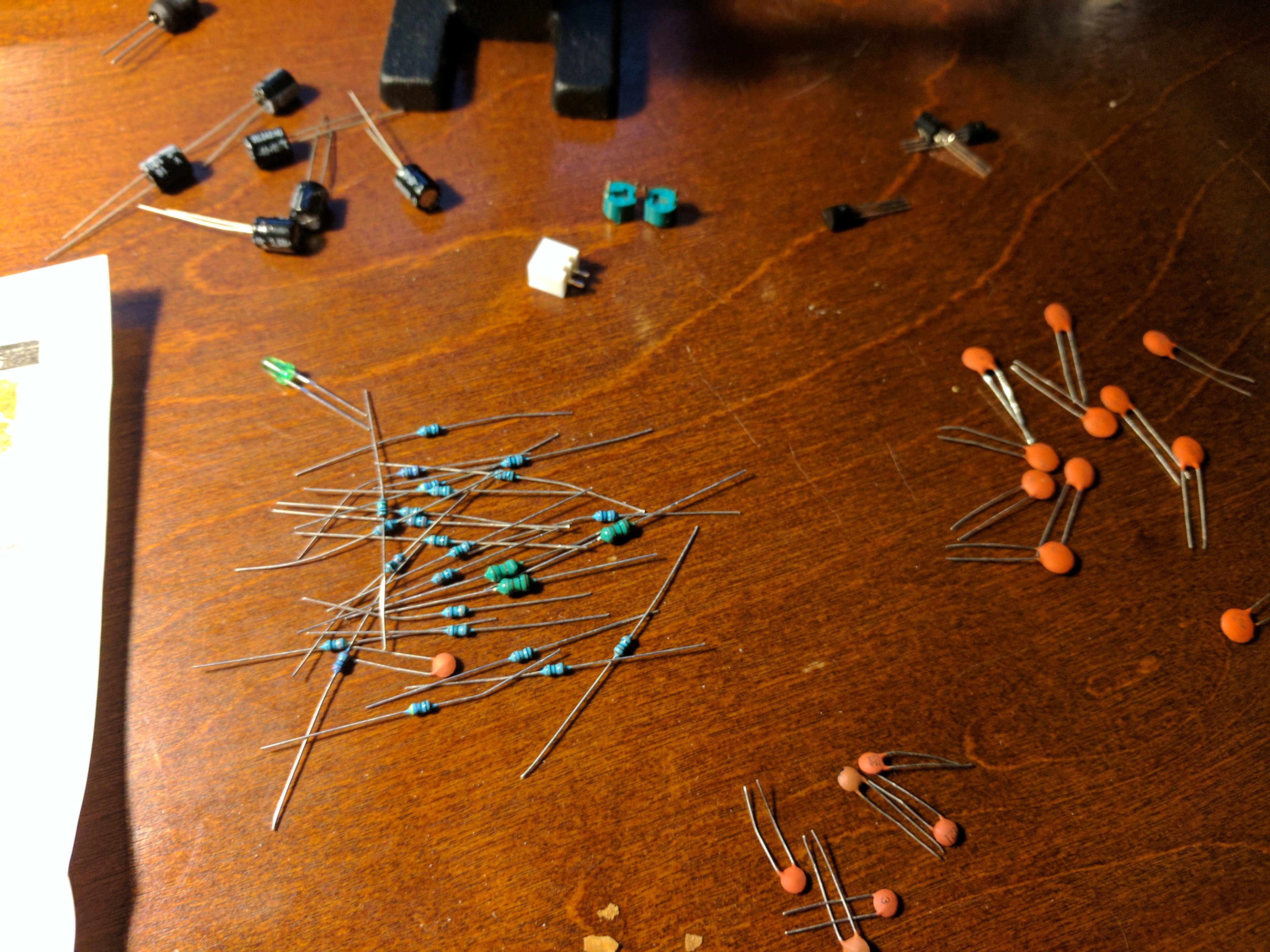 Organized parts
