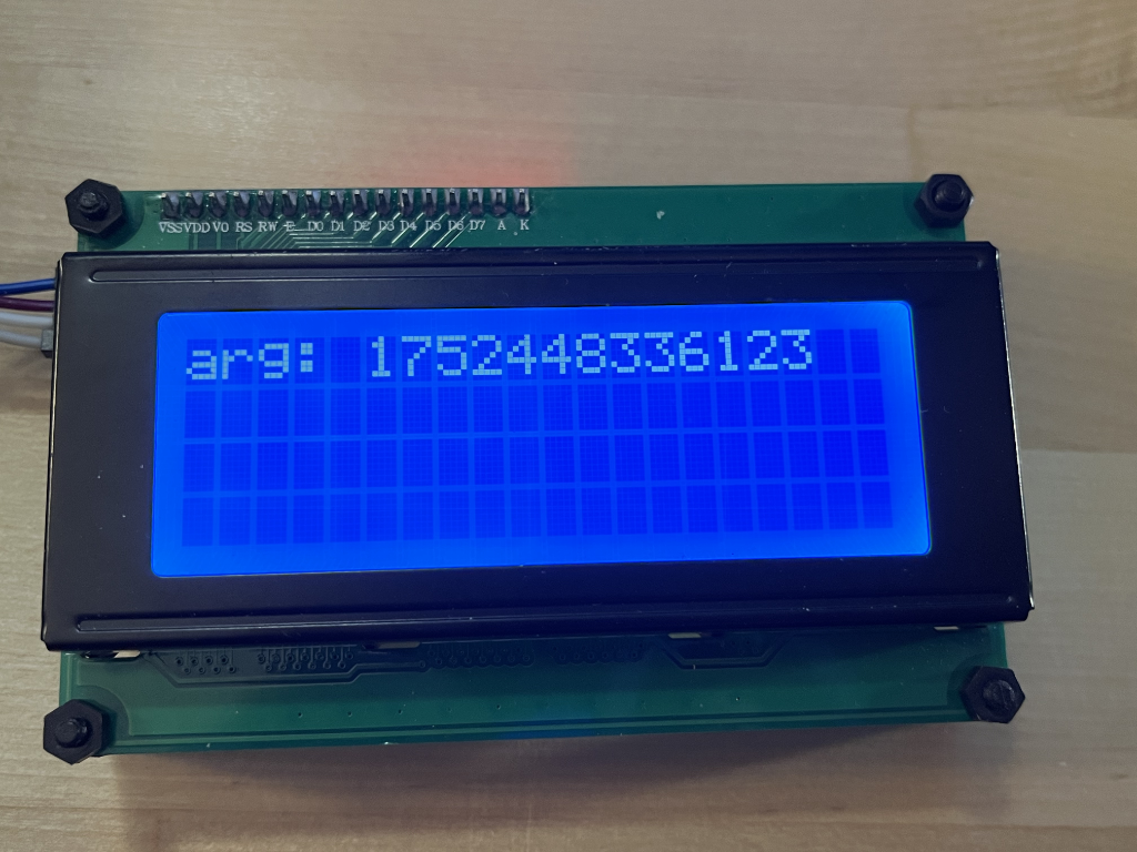 LCD Output