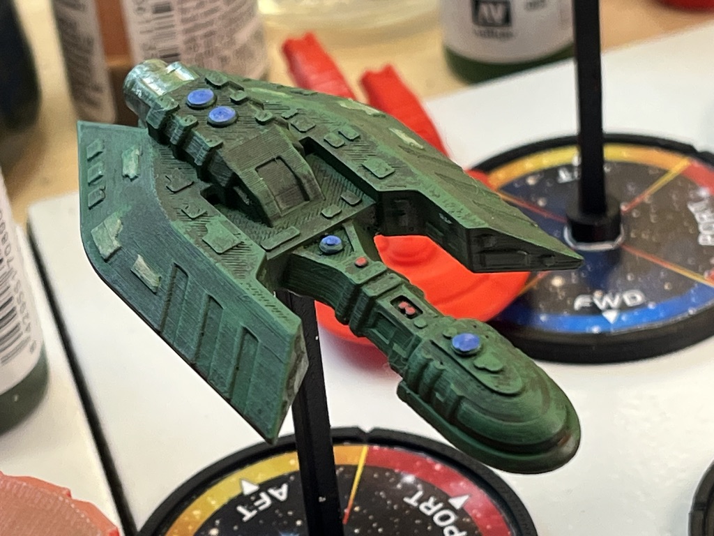 Kurgun Heavy Cruiser Painted