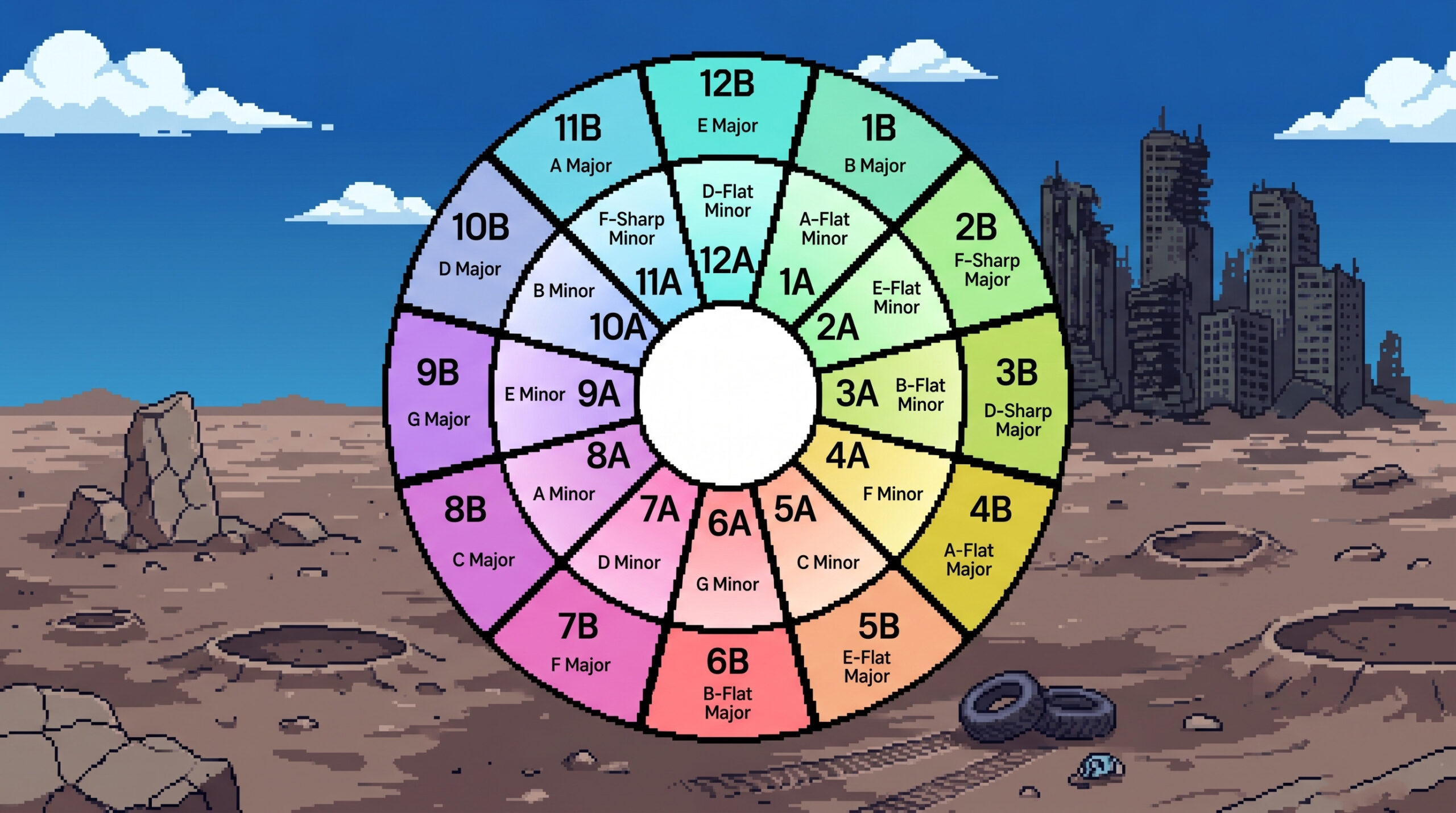 Dynamic Generative Music: Bringing the Camelot Wheel to Godot