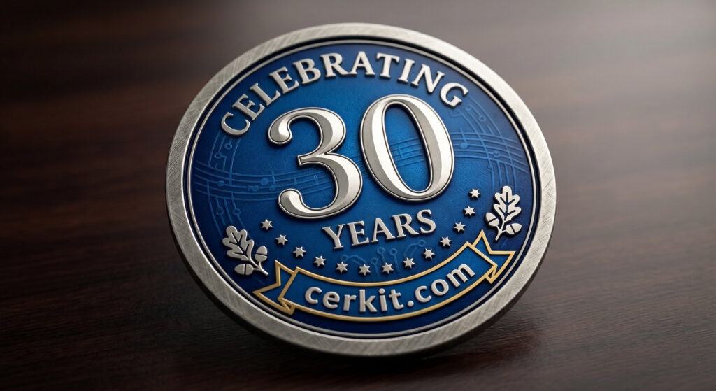 30 years of cerkit.com badge